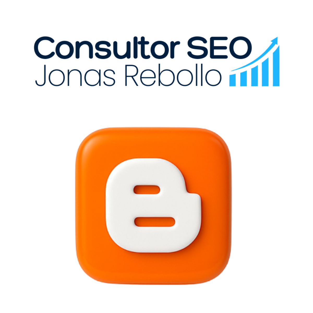 Logo do Blogger — blog oficial do Consultor SEO Jonas Rebollo