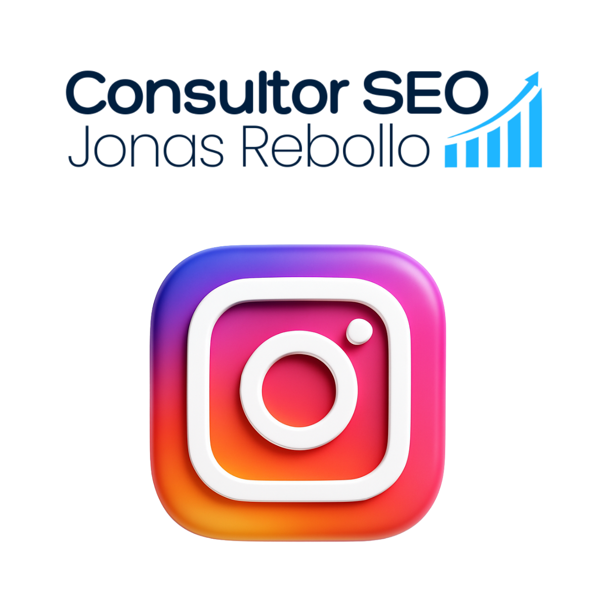 Logo do Instagram — perfil oficial do Consultor SEO Jonas Rebollo