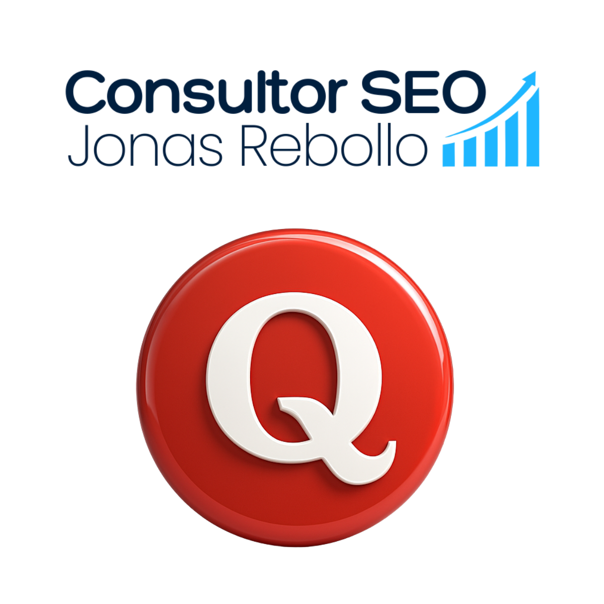 Logo do Quora — perfil oficial do Consultor SEO Jonas Rebollo