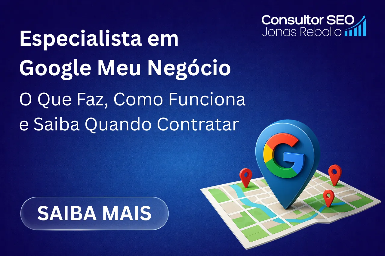 Imagem representando especialista em google meu negócio em contexto real de otimização de perfil empresarial no Google Maps